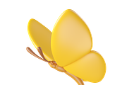 Cute 3D Butterflies icons, an Animal 3D Model by Hannet (Thumbnail 4 of 9)