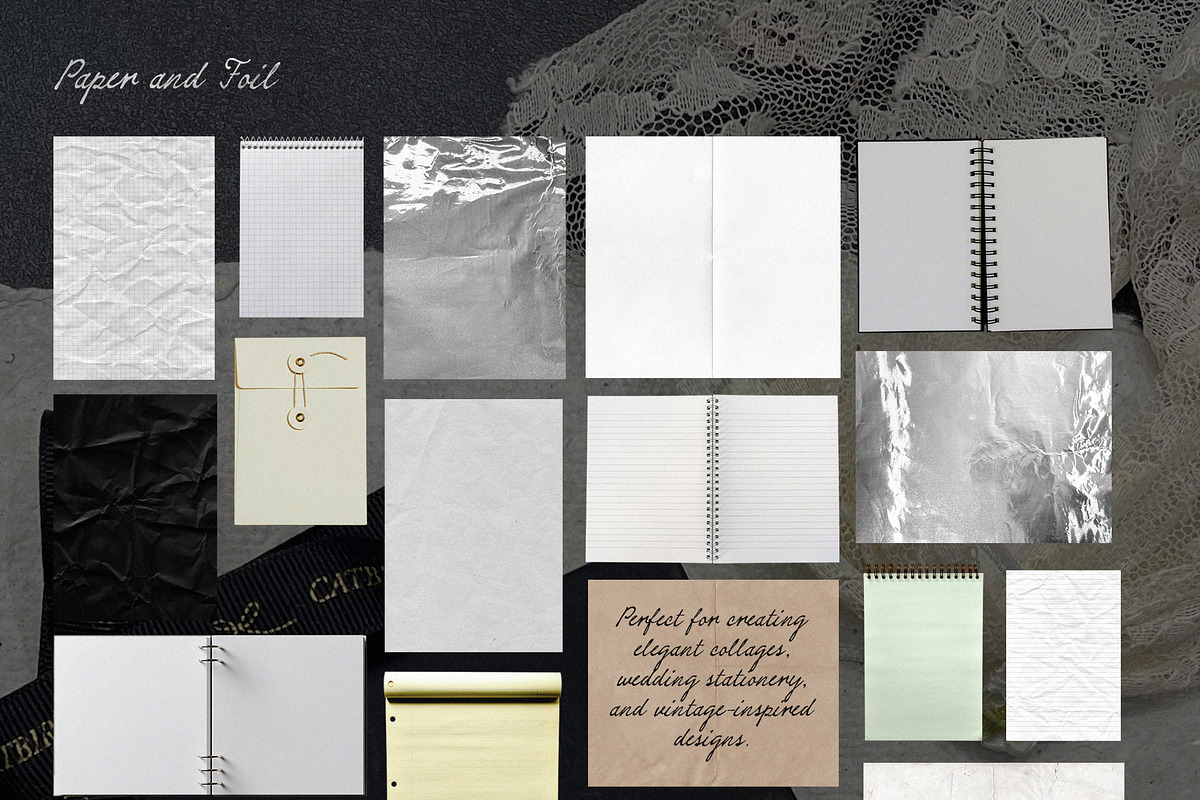 Silver Memoir Mixed-Media Collage, an Object Graphic by AnMark (Photo 12 of 17)