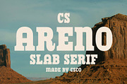 CS Areno – Slab Serif Font, a Slab Serif Font by Craft Supply Co. (Thumbnail 1 of 8)