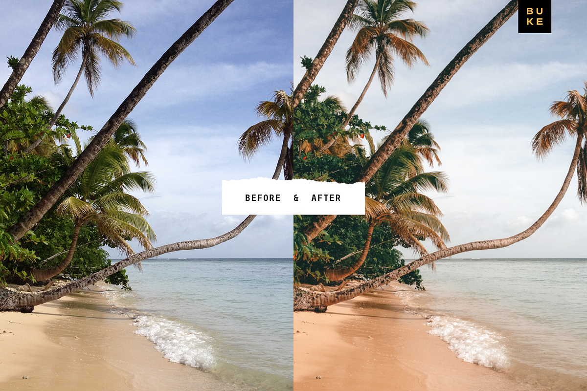 Paradisio 8 Lightroom Presets Bundle, a Preset Add-On by SHOOM HOUSE (Photo 4 of 7)