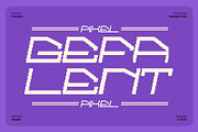 Gefalent Pixel, a Sans Serif Font by Craft Supply Co. (Thumbnail 1 of 8)