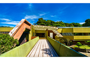 Visitor Center of Poas Volcano, an Architecture Photo by Leonid Andronov