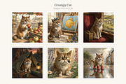Grumpy Cat Illustrations, 29, an Animal Illustration by LanternkinStudio (Thumbnail 9 of 14)