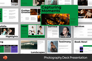 Photography Deck Powerpoint, a Presentation Template by Fit-tee