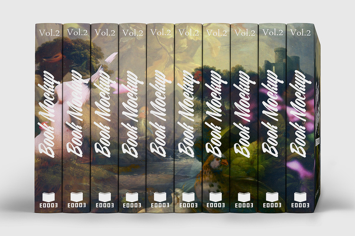 Book Mockup Vol 2, an iPad Mockup by Honnum Graphic Art (Photo 6 of 13)