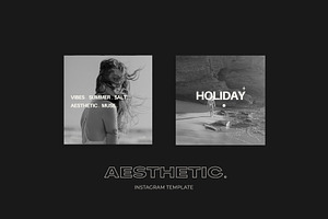 Aesthetic Instagram Templates IX