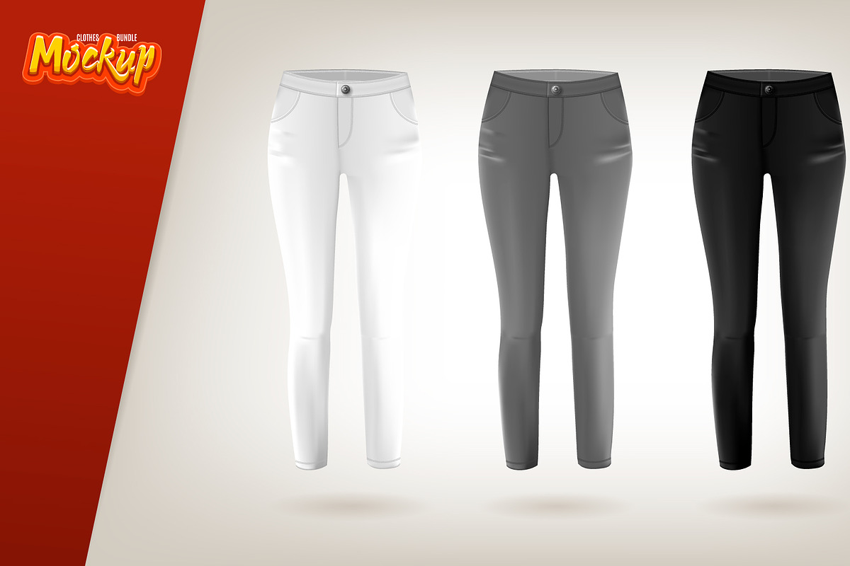 Vector clothes Mockups bundle, a Hoody Mockup by leezarius (Photo 7 of 26)