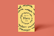 9 Vintage Wreath Graphic Design Elem, an Illustration by Wild Ones (Thumbnail 3 of 6)