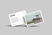 Postcard Mockup - Greeting Card, a Card Template by graphictime (Thumbnail 4 of 14)