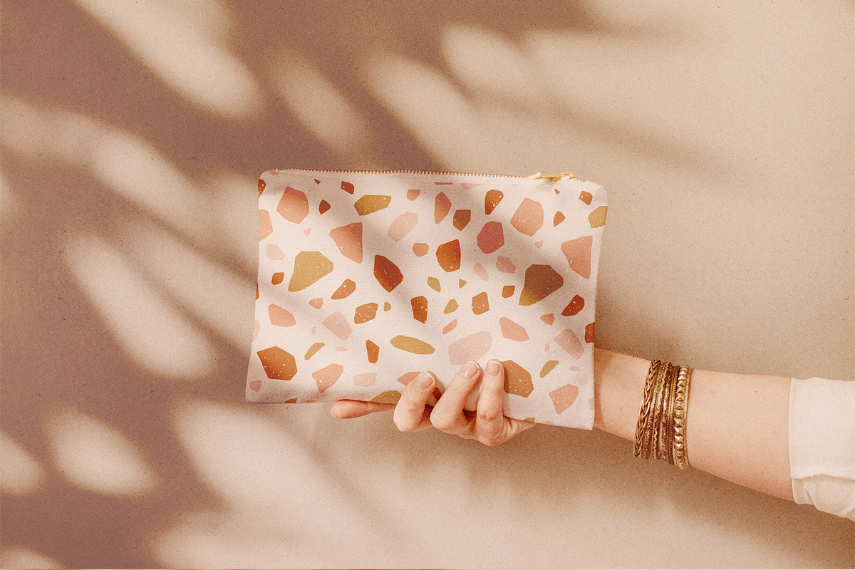 30 Terrazzo Seamless Patterns, a Pattern Graphic by Ayya Studio (Photo 5 of 12)