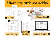 Airbnb Rating Sign, Host Review VRBO, a Poster Template by Templatables (Thumbnail 9 of 9)