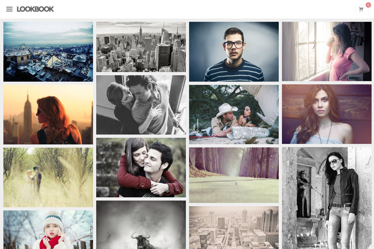 Lookbook, a WordPress Template by Graph Paper Press (Photo 1 of 3)
