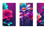 Gradient Floral Background, a Background Graphic by sibel dayı (Thumbnail 21 of 24)