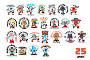 Cartoon Sports Characters, a Sport Illustration by Sandypramana (Thumbnail 8 of 10)