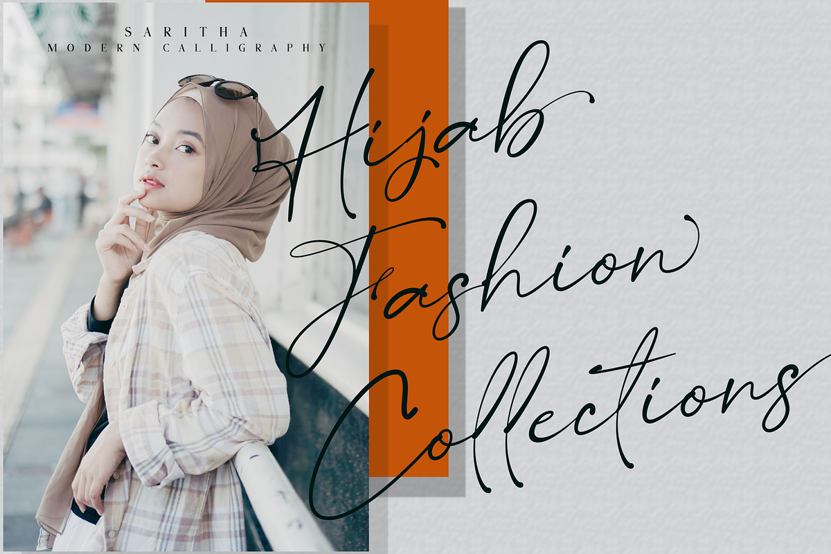 Saritha // Modern Calligraphy preview 6