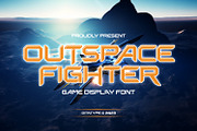 Outspace Fighter, a Symbol Font by Ditatype (Thumbnail 1 of 10)