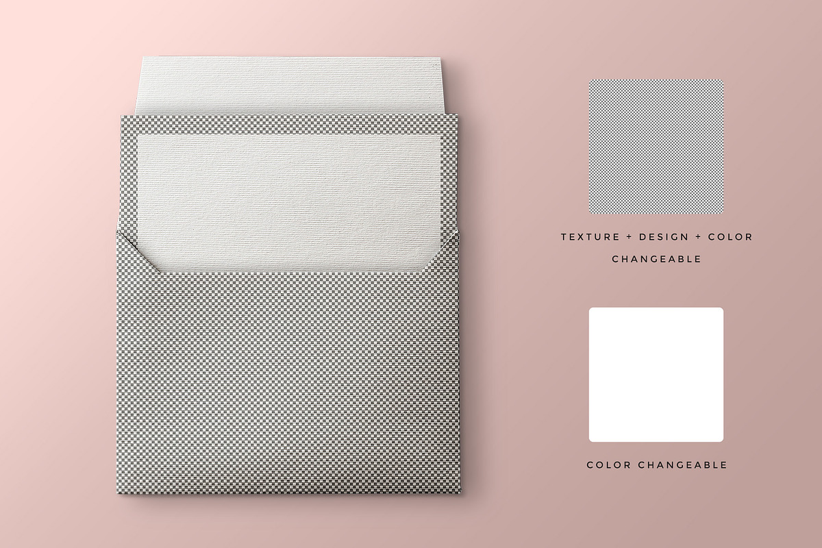 Open Envelope With Card Mockup, a Product Mockup by Designertale