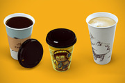 Coffee Cup Mockup, a Cups & Container Mockup by MahmoudRafik (Thumbnail 6 of 6)