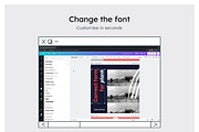 Gym Instagram Feed Canva Templates, a Social Media Template by Cultive Creative (Thumbnail 6 of 13)