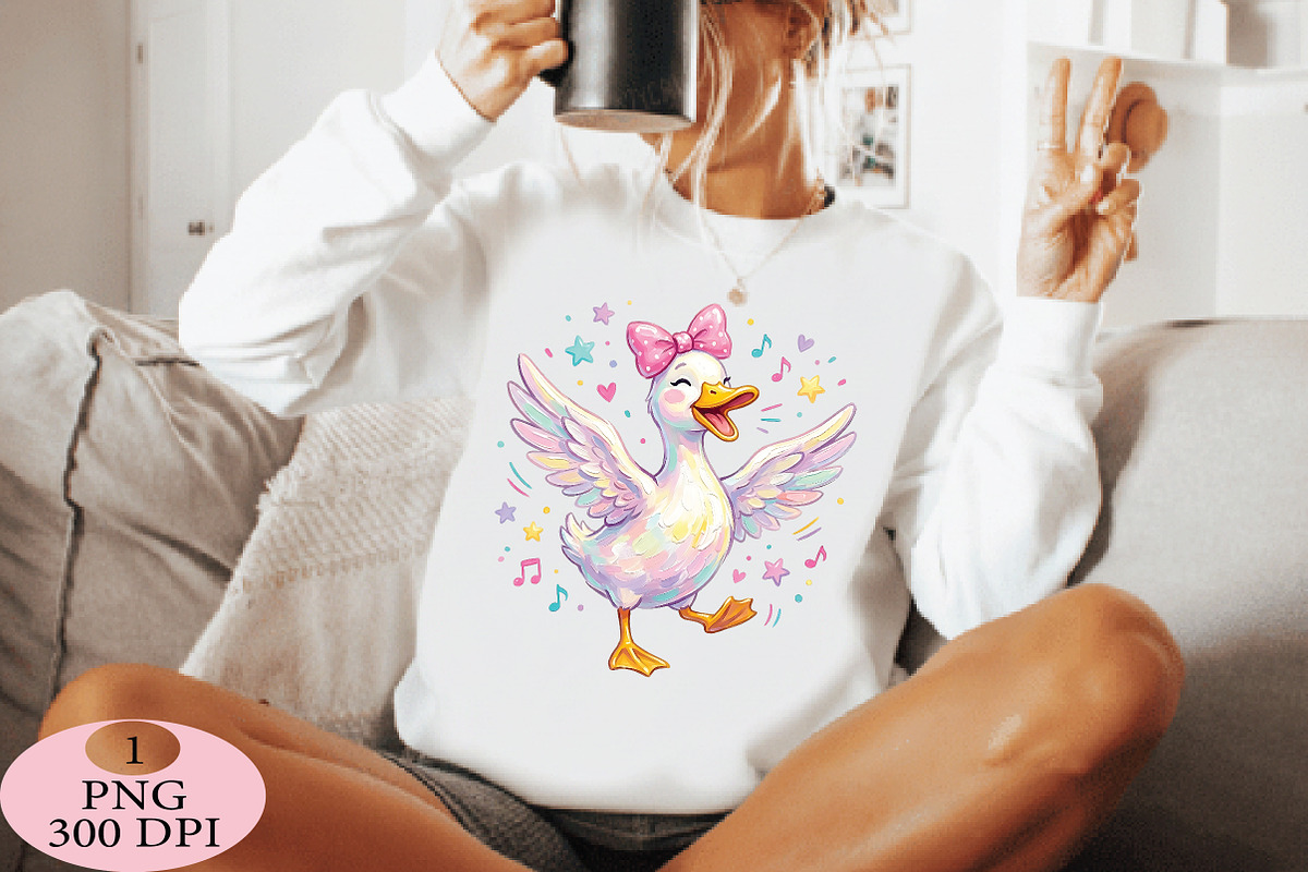 Coquette Goose PNG, a Seasonal Illustration by Daily.Designs (Photo 4 of 5)