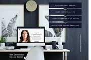 WIX Website Template for Consultants, a Wix Template by CreatedbyVision LLC (Thumbnail 7 of 10)