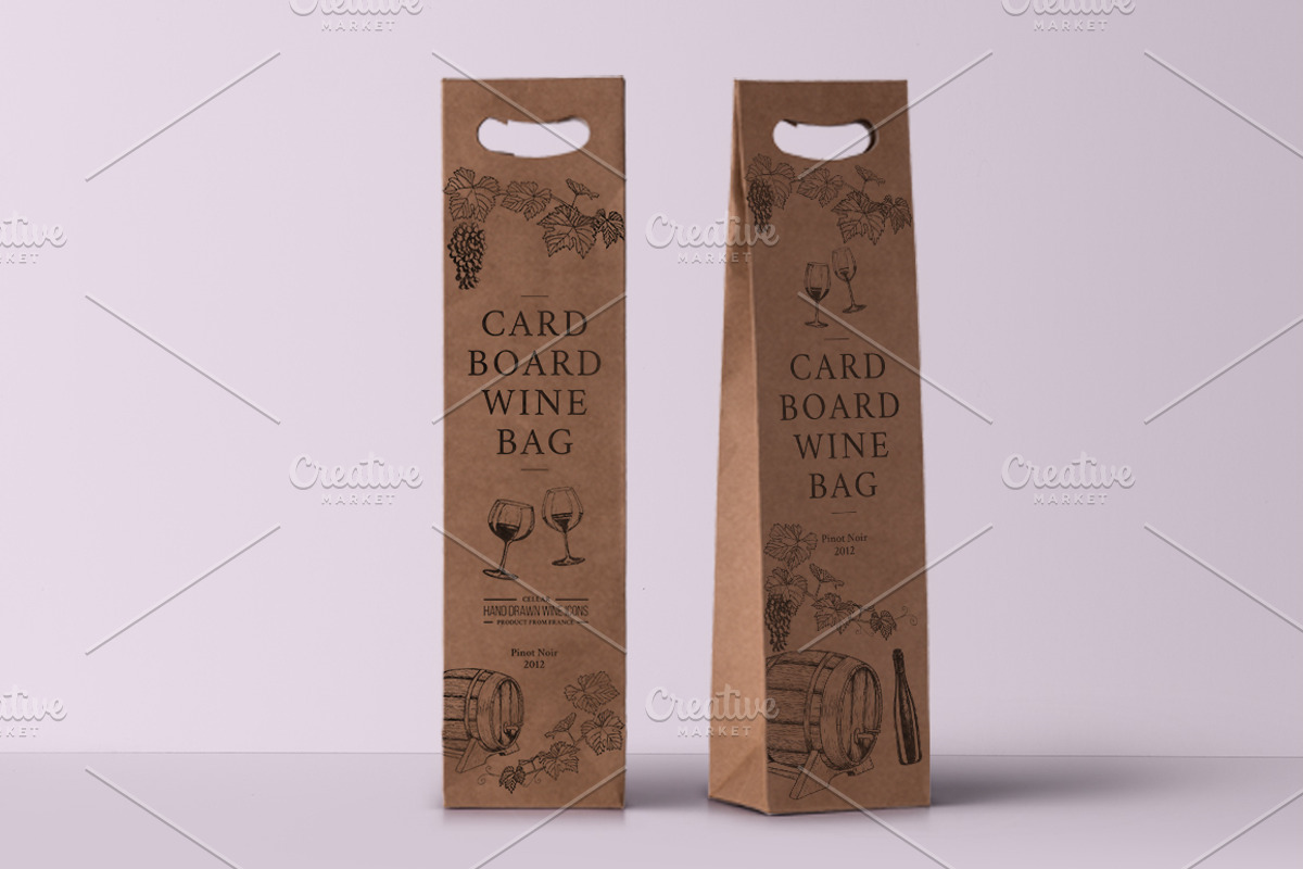 Wine Sketch Illustrations, a Decorative Illustration by DruZhi Art (Photo 4 of 5)