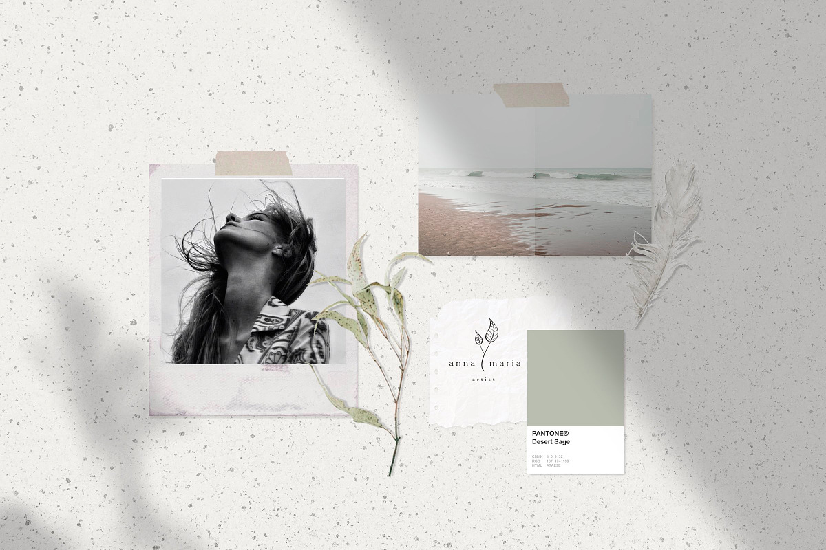 20 Floral Logo Templates, a Branding & Logo Template by Olya Creative (Photo 3 of 5)