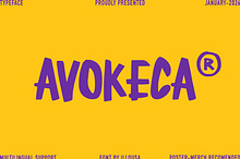 Avokeca | Hand-Drawn Font