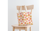 Groovy Floral Smiles Repeat Pattern, a Pattern Graphic by OwlAndFern (Thumbnail 9 of 13)