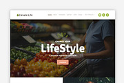 Elevate Life – Dietitian WP Theme, a WordPress Template by Your Theme Shop (Thumbnail 1 of 9)