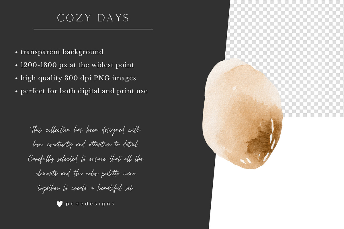 Cozy Days Collection, a Seasonal Illustration by PeDe Designs (Photo 30 of 31)
