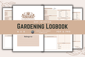 Gardening Logbook KDP Interior