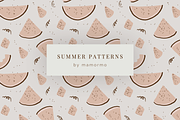 Summer patterns with vintage fruits, a Pattern Graphic by mamormo (Thumbnail 4 of 5)