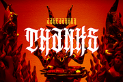 COLAPSO, a Blackletter Font by jakejarkor (Thumbnail 4 of 4)
