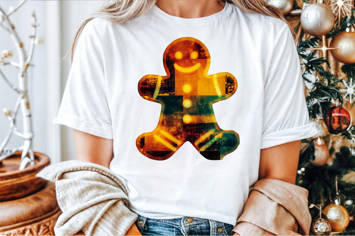 Christmas Gingerbread Man PNG, an Illustration by Sublimation Artist (Photo 7 of 9)