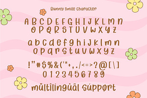 Bunny Smile - Easter Font