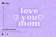 Mother's Day Vintage Text Effect, a Layer Style Add-On by Xtrahive (Thumbnail 1 of 3)