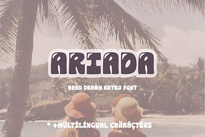 Ariada Hand written Retro Font