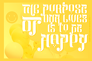 Marry Gold, a Font by inumocca_type (Thumbnail 4 of 11)