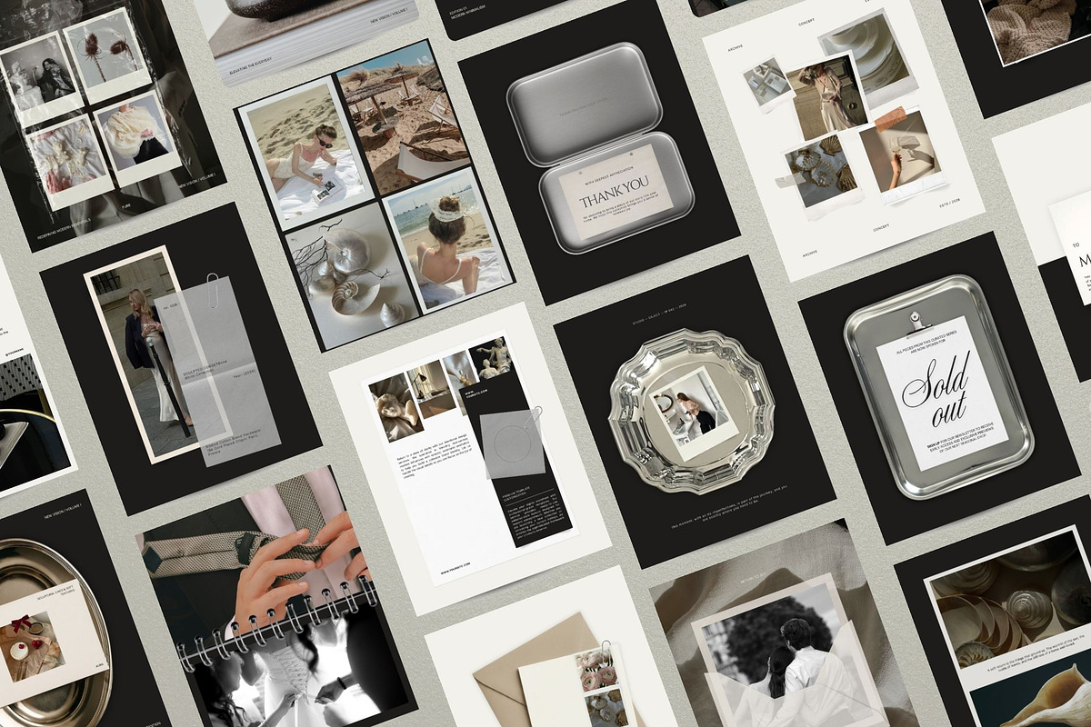 Quiet Luxury Canva Brand Kit, a Social Media Template by Pani Temp. (Photo 3 of 13)