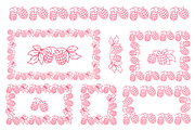 Raspberry Line Art, Vector Set, an Object Graphic by Ilia Design (Thumbnail 5 of 10)