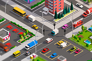 Polygonia City Cars Pack, a Cars & Vehicle 3D Model by Anton Moek (Thumbnail 3 of 9)