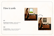 Dark Academia Frame Canva Mockups, a Household Mockup by Matisse Studio (Thumbnail 4 of 10)