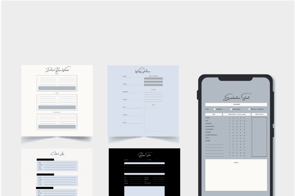 Home Buying Planner, a Design Template by Brand Your Biz Co. (Photo 2 of 8)