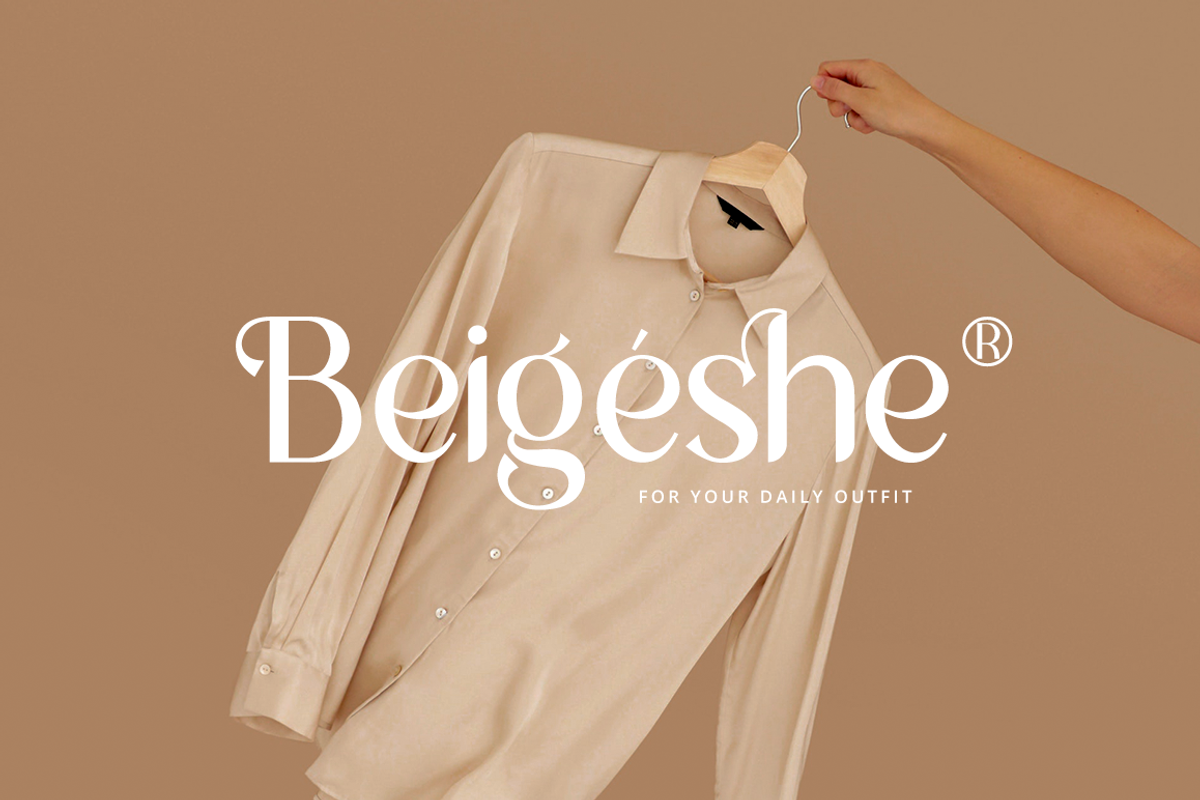 Renstoned - Elegant Sans Serif, a Sans Serif Font by RockboyStd (Photo 2 of 12)