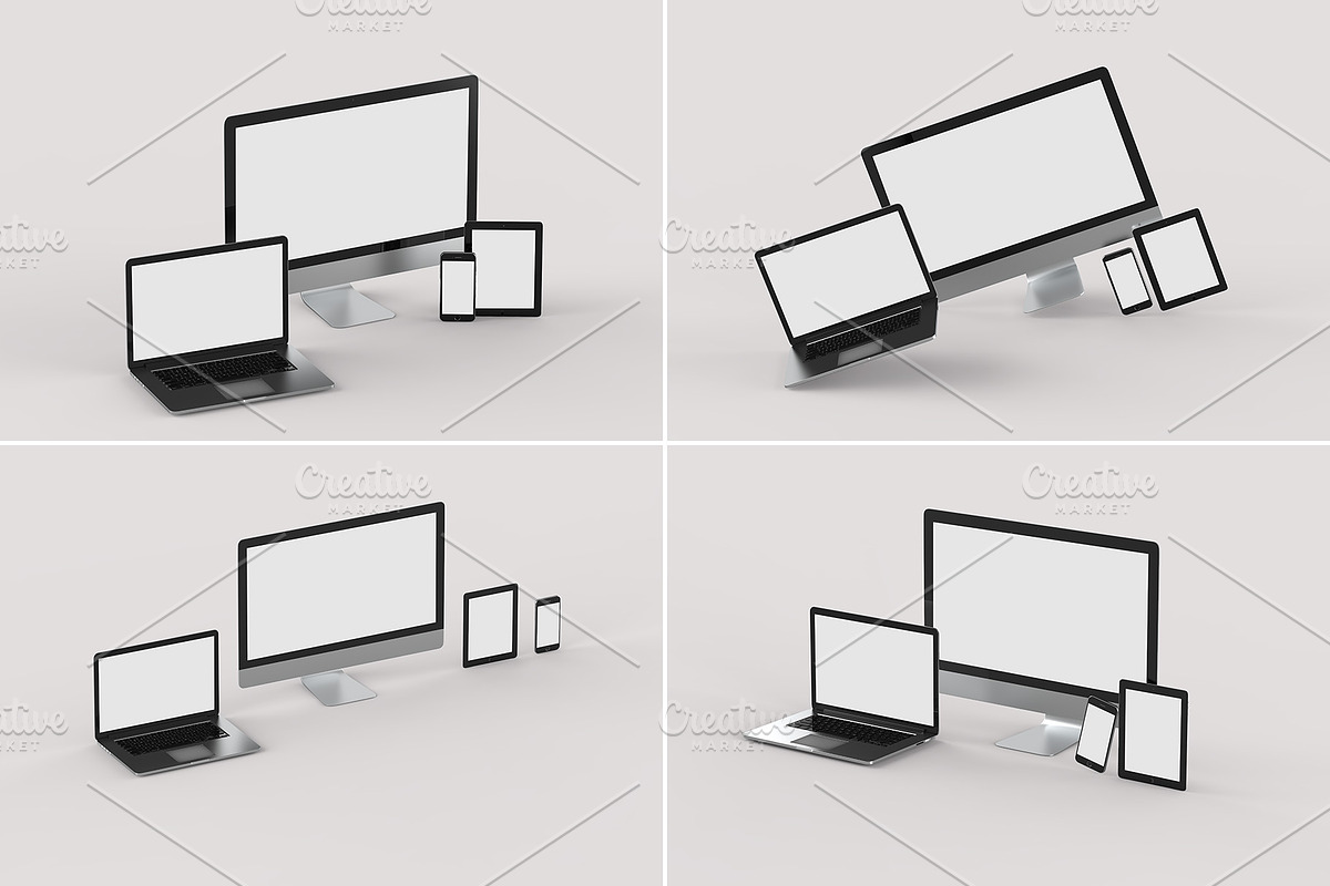 Responsive Screen Device Mockups, a Mac Mockup by Illusiongraphic (Photo 14 of 15)
