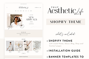 Shopify Theme Aesthetic White, a Shopify Template by Design Pixie (Thumbnail 2 of 7)