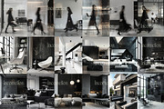 100 Black Aesthetic Home & Office, an Arts & Entertainment Photo by Incomelion (Thumbnail 4 of 7)