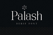 Palash - Feminine Serif Font, a Serif Font by CorgiAstronaut (Thumbnail 1 of 13)