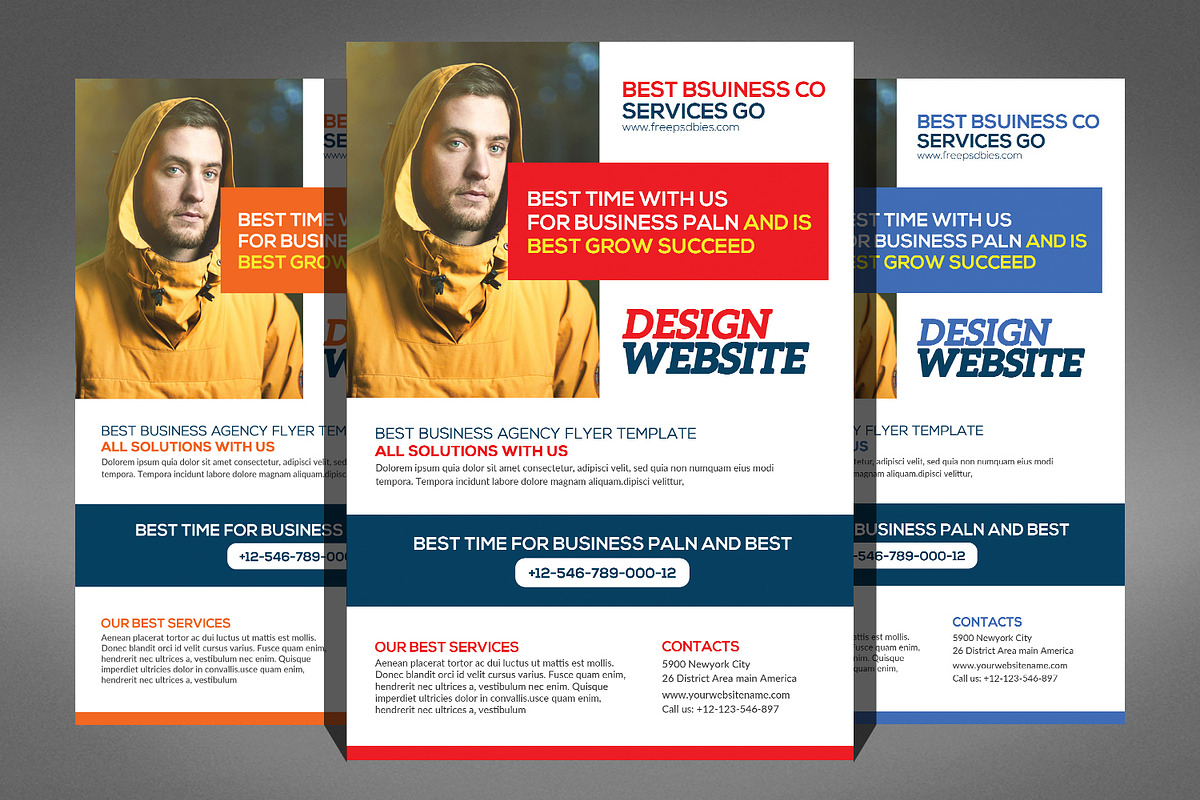 Modern Business Flyer Bundle, a Flyer Template by Graphic Templates (Photo 5 of 6)